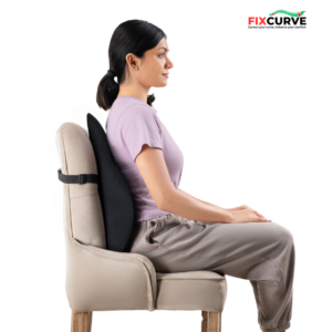 Fixcurve Orthopedic Back Support Cushion | Back Support Office & Car Seat Cushion